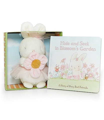 Bunnies By The Bay Hide and Seek Blossom Book & Plush Boxed Set