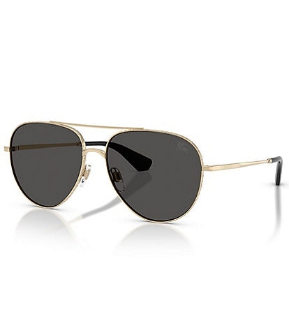 Burberry Unisex BE3172 59mm Pilot Sunglasses