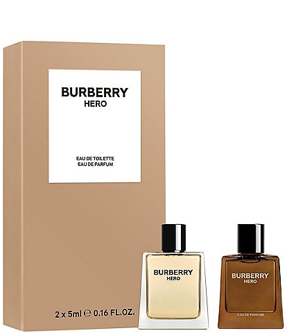 Burberry Hero Eau de Toilette & Eau de Parfum Mini Cologne 2-Piece Gift Set