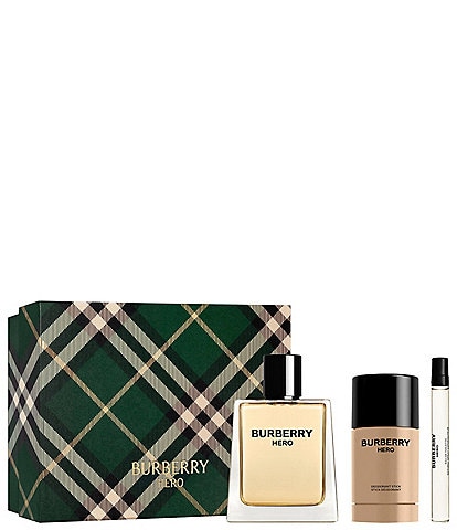 Burberry Hero Eau de Toilette Cologne & Deodorant 3-Piece Gift Set