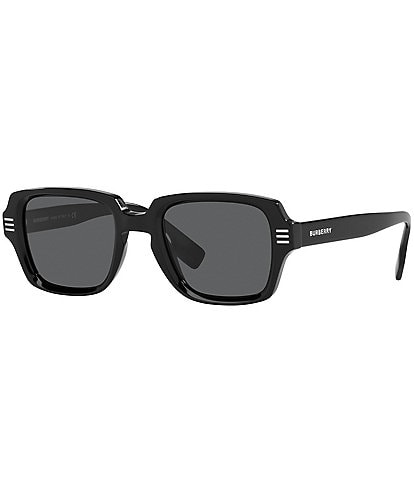 Burberry Men's BE4349 Eldon 51mm Rectangle Sunglasses