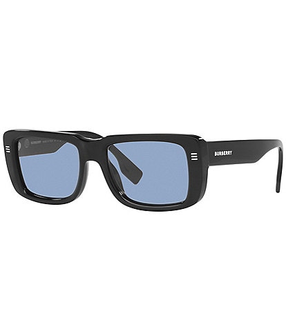 Burberry Men's BE4376U Jarvis 55mm Rectangle Sunglasses