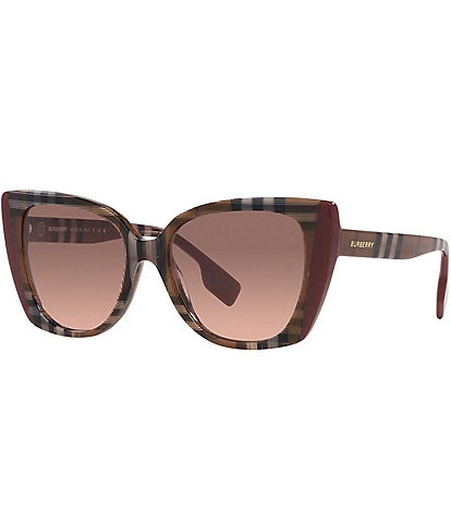 Burberry Women's BE4393 54mm Cat Eye Sunglasses