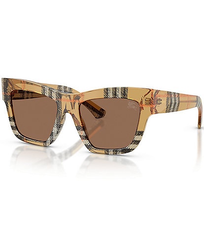 Burberry Women's BE4449F 53mm Butterfly Sunglasses