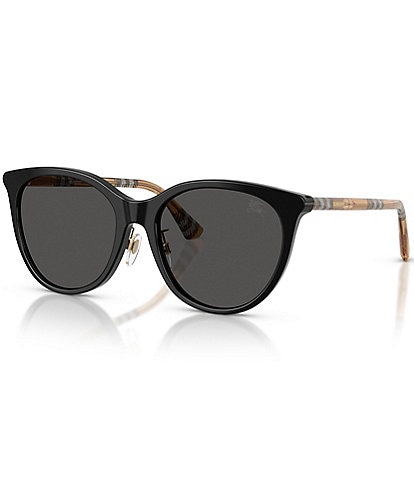 Burberry Women's BE4464D 56mm Round Sunglasses