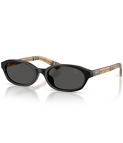 Burberry Women's BE4508D 56mm Oval Sunglasses