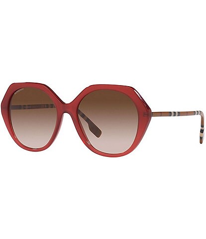 Burberry Women's Omen's 55mm Geometric Sunglasses