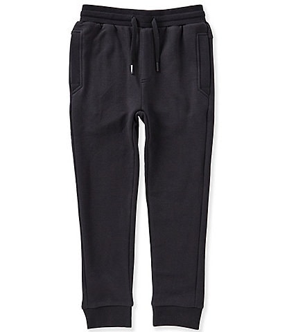BURLEBO Big Boys Solid Fleece Joggers