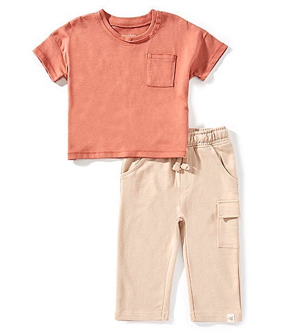 Burt's Bees Baby Drop Shoulder T-Shirt & Legging Pants Set