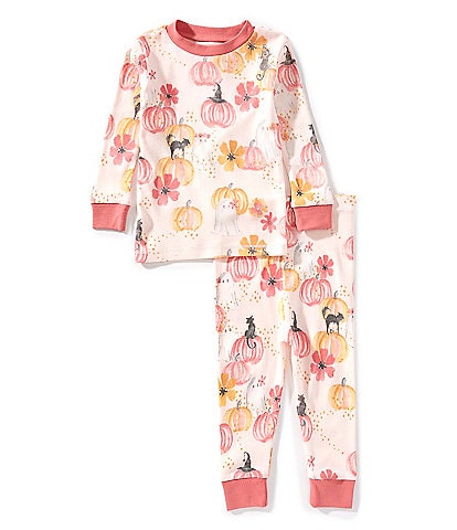 Burt's Bees Baby Girls Organic Cotton Magical Pumpkin Pajama 2-Piece Set
