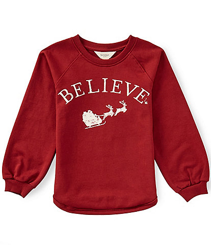 Burt's Bees Little Kids Pumpkin Sweatshirt