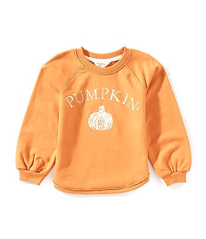 Burt's Bees Little Kids Pumpkin Sweatshirt