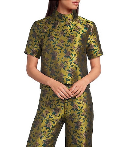Buru Mock Neck Top