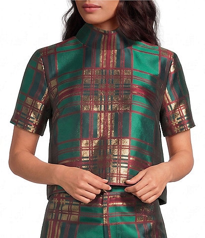 Buru Mock Neck Top