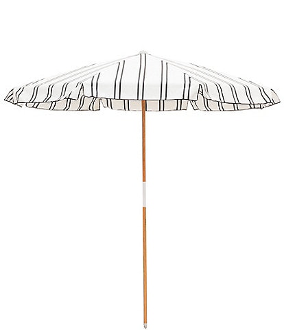 business & pleasure Amalfi Umbrella- Black Two Stripe