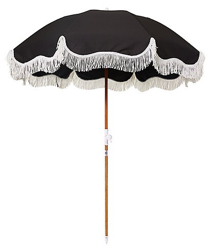 business & pleasure Holiday Beach Umbrella - Vintage Black