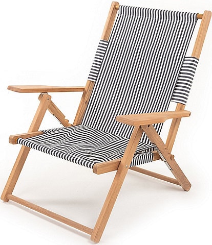 business & pleasure Thin Stripe Outdoor Living Collection Tommy Chair