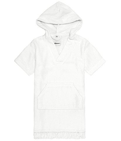 business & pleasure Kids Solid Outdoor Living Collection V-Neck Hooded Poncho