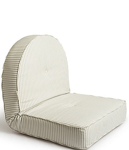 business & pleasure The Lauren's Stripe Outdoor Living Collection Reclining Pillow Lounger