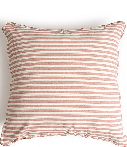 business & pleasure The Small Lauren's Stripe Outdoor Living Collection Square Throw Pillow