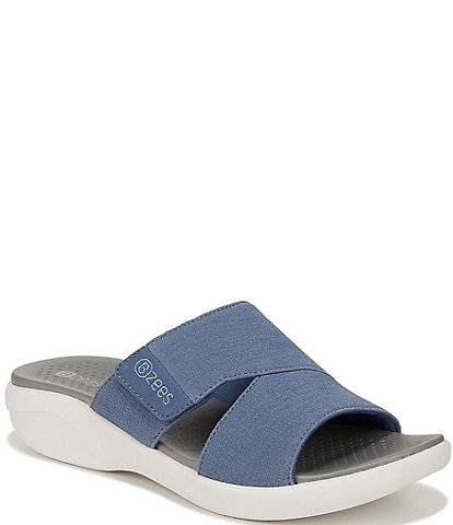 Bzees Carefree Stretch Casual Washable Slides