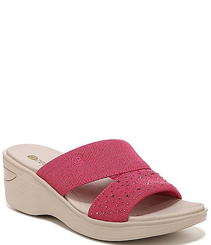 Bzees Dynasty Bright Washable Wedge Sandals