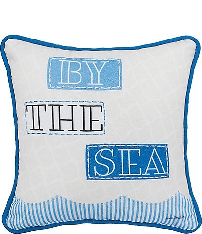 C&F Home By The Sea Printed and Applique Throw Pillow