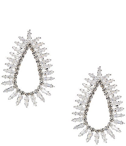 C by Cezanne Spike Teardrop Drop Earrings