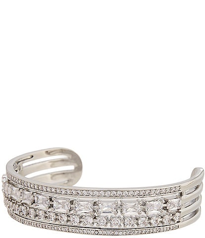 C by Cezanne Teardrop 2 Row Collar Necklace