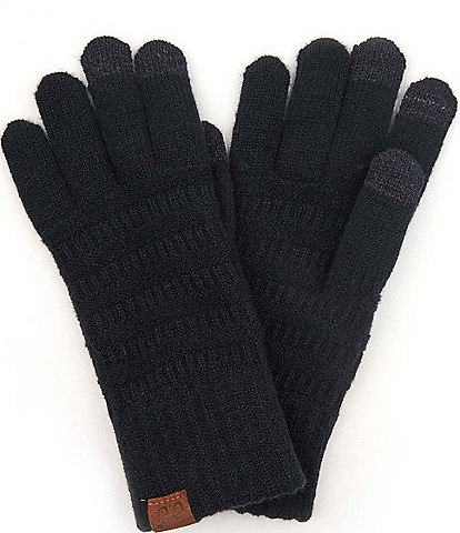 C.C. BEANIES Women's Knitted Touch Gloves