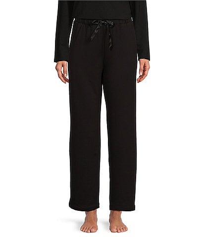 Cabernet French Terry Drawstring Tie Coordinating Sleep Pant