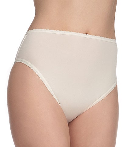 Cotillion by Cabernet Seamed To Fit Stretch Hi-Cut Brief Panty