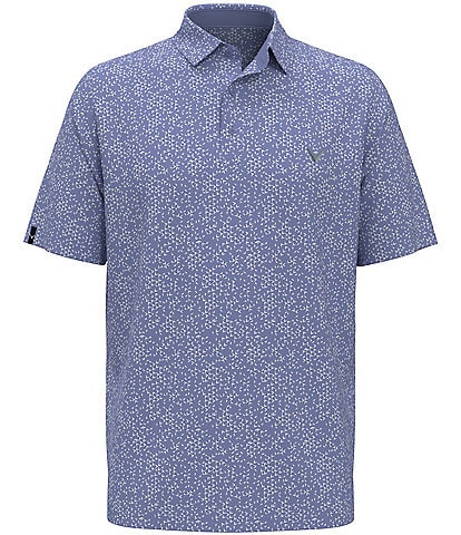 Callaway Big & Tall Short Sleeve Printed Polo Shirt