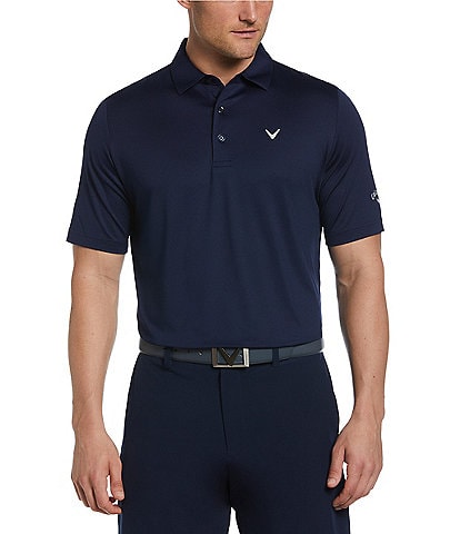 Callaway Knit Short Sleeve Swing Tech™ Solid Polo Shirt