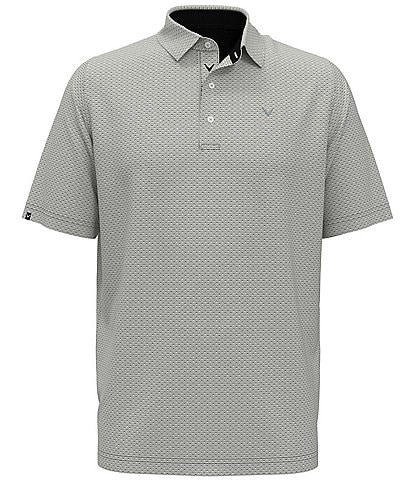 Callaway Short Sleeve Printed Polo Golf Shirt
