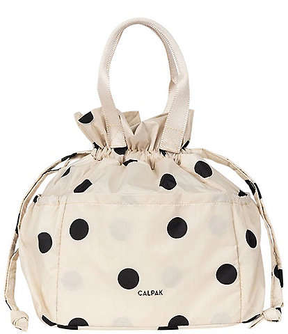 CalPak Polka Dot Insulated Lunch Bag