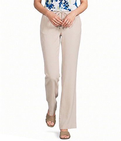 Calvin Klein Coordinating Drawstring Waist Straight Leg Pants