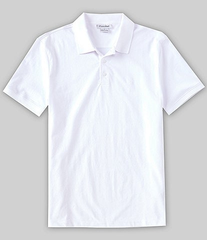 Calvin Klein Short-Sleeve Classic-Fit Smooth Polo Shirt