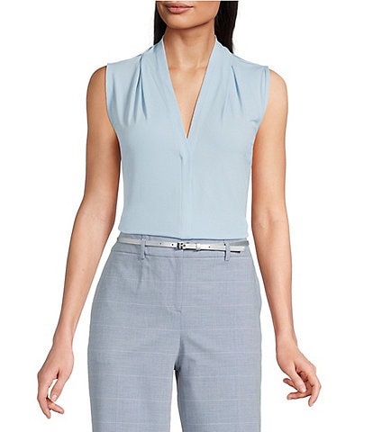 Calvin Klein Matte Jersey V-Neck Sleeveless Cami