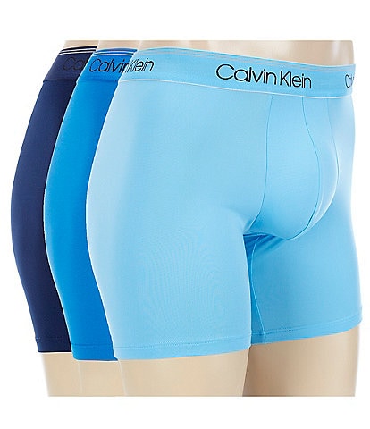 Calvin Klein Micro Stretch Solid Boxer Briefs 3-Pack
