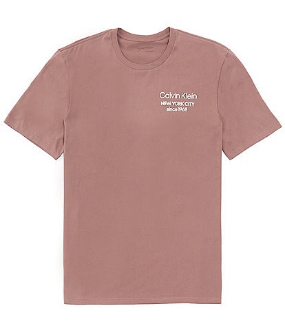 Calvin Klein NYC Logo Short Sleeve Graphic T-Shirt
