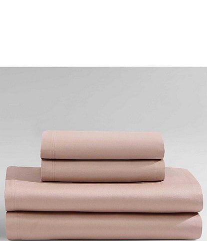 Calvin Klein Organic Earth Solid Cotton Sateen Sheet Set