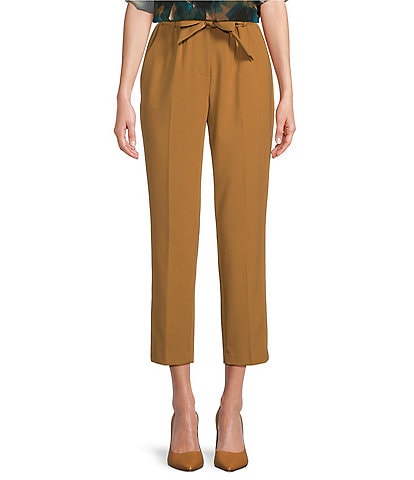 Calvin Klein Paperbag Tie-Waist Pant