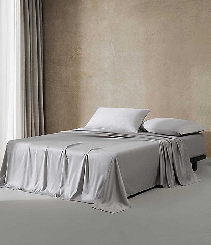 Calvin Klein Pearl Edge Cotton Sateen 300-Thread Count Sheet Set