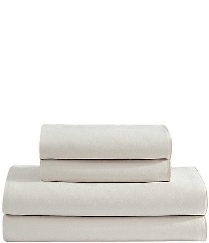 Calvin Klein Pearl Edge Cotton Sateen 300-Thread Count Sheet Set