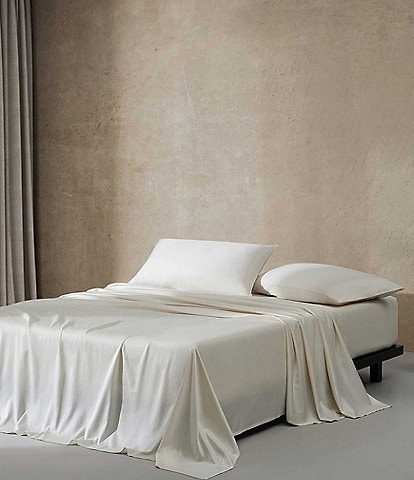 Calvin Klein Pearl Edge Cotton Sateen 300-Thread Count Sheet Set