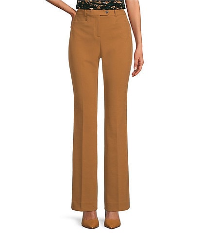 Calvin Klein Scuba Crepe Straight Leg Trouser