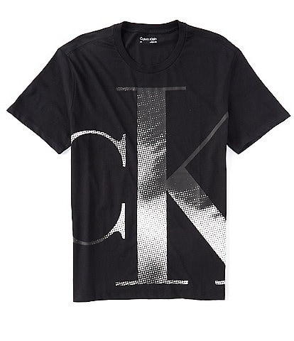 Calvin Klein Short Sleeve Oversize Haze Monogram T- Shirt