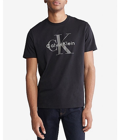 Calvin Klein Short Sleeve Logo-Detailed T-Shirt