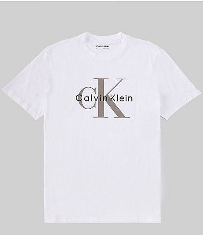 Calvin Klein Short Sleeve Logo Detailed T-Shirt